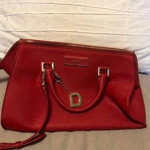 Red DKNY Crossbody